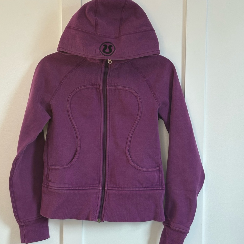 lululemon athletica Rich Purple Zip-Up Hoodie